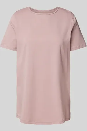 Sloggi T-shirt z prążkowanym okrągłym dekoltem