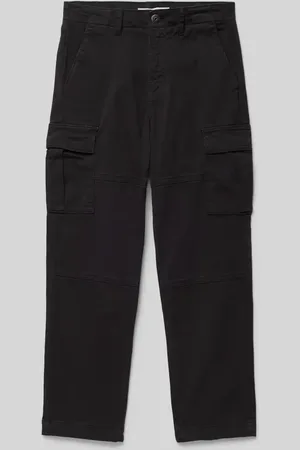 NAME IT Spodnie cargo o kroju regular fit z bawełny model ‘RYAN’