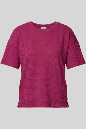 QS by s.Oliver T-shirt o kroju regular fit o fakturowanej powierzchni