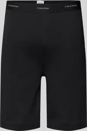 Calvin Klein Szorty z dzianiny dresowej z detalami z logo