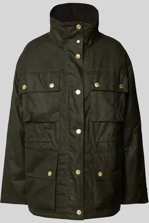 Barbour Kurtka ze stójką model ‘EVA WAX’