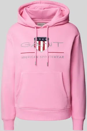 GANT Bluza z kapturem z wyhaftowanym logo