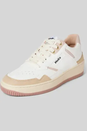 MOEA Sneakersy z obszyciem w kontrastowym kolorze