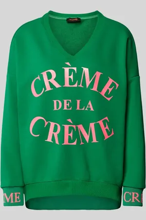 miss goodlife Bluza z nadrukiem z napisem model ‘Creme de la Creme’
