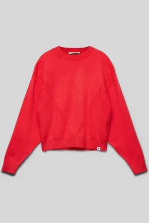 Garcia Sweter z dzianiny z obniżonymi ramionami
