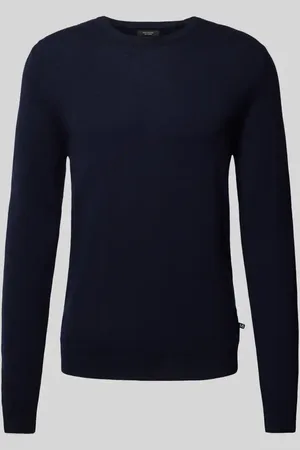 Matinique Sweter kaszmirowy z okrągłym dekoltem model ‘mordy’