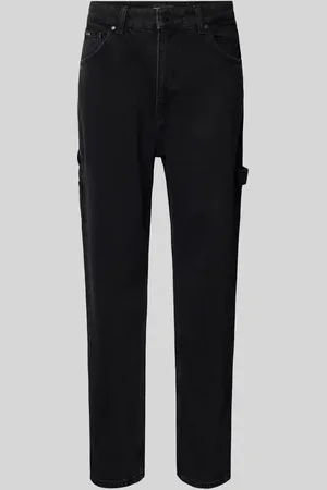 Pegador Jeansy o kroju baggy fit z 5 kieszeniami model ‘DAULE’
