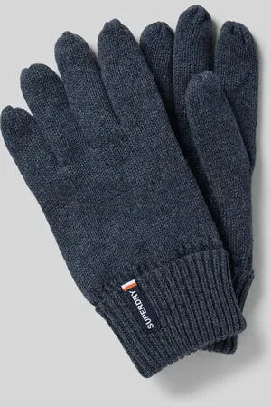 Superdry Rękawiczki z detalem z logo model ‘VINTAGE’