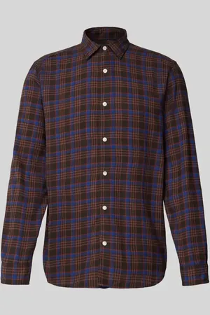JACK & JONES Koszula casualowa o kroju regular fit z kołnierzykiem typu kent model ‘JOSHUA’