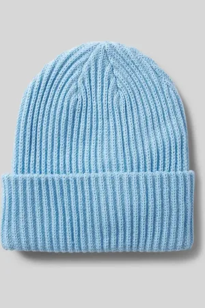 Pieces® Czapka beanie z szerokim brzegiem i prążkowaną dzianiną