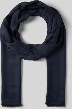 Tommy Hilfiger Szal z frędzlami model ‘JACQUARD’