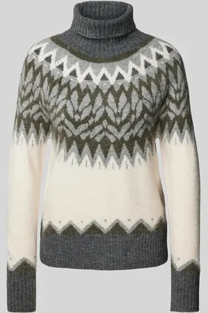 Freequent Sweter z dzianiny z golfem model ‘MERLA’