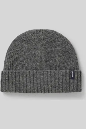 McNeal Czapka beanie z detalem z logo