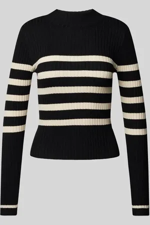Noisy May Sweter z prążkowanej dzianiny model ‘FIFI’