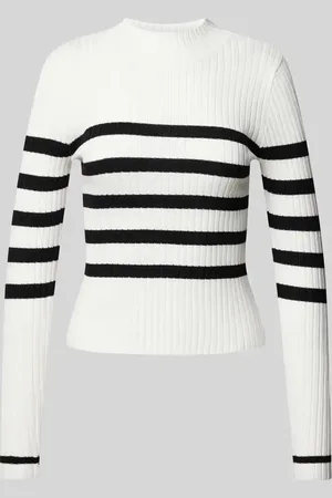 Noisy May Sweter z prążkowanej dzianiny model ‘FIFI’