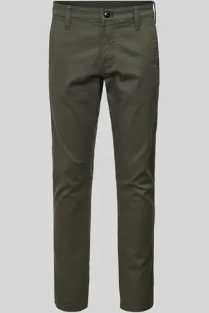 G-Star Chinosy o kroju skinny fit z kieszeniami z tyłu