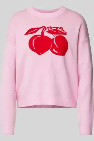 Noisy May Sweter z dzianiny z nadrukiem z motywem model ‘CERA’