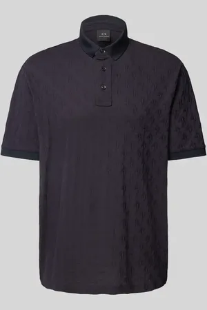 Armani Exchange Koszulka polo z detalami z logo