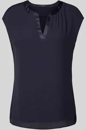 Comma, T-shirt z dekoltem w serek