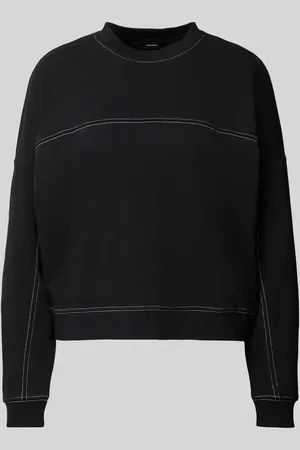 VERO MODA Bluza o kroju comfort fit ze szwami w kontrastowym kolorze model ‘CARLA’