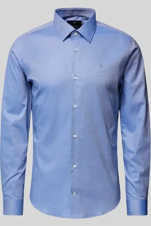 JOOP! Koszula biznesowa o kroju slim fit z kołnierzykiem typu kent model ‘Pierce’