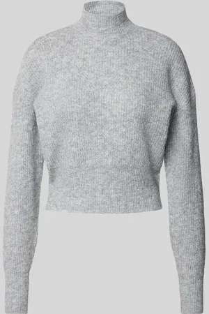 Noisy May Sweter z dzianiny ze stójką model ‘NELLA’