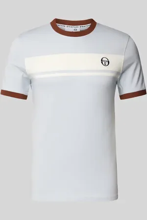Sergio Tacchini T-shirt z wyhaftowanym logo model ‘MASTER’