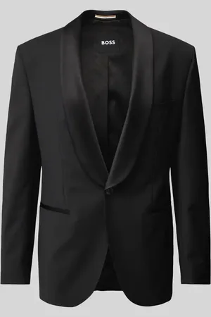 HUGO BOSS Marynarka z kołnierzem z połami model ‘Jasper’
