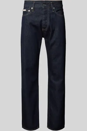 Calvin Klein Jeansy z prostą nogawką i 5 kieszeniami