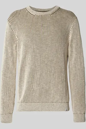 Armedangels Sweter z dzianiny z prążkowanymi wykończeniami model ‘ANDRAAS’