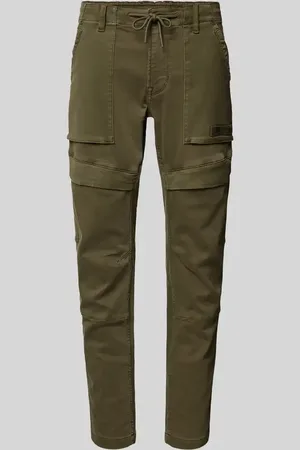 PME Legend™ Spodnie cargo o kroju slim fit z detalem z logo model ‘FLIGHTRIDER’