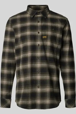 G-Star Koszula casualowa o kroju slim fit z naszywką z logo model ‘Bristum’