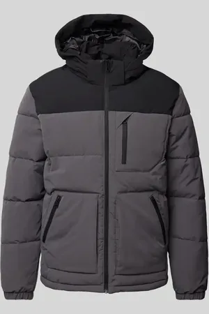 JACK & JONES Kurtka pikowana z kieszeniami zapinanymi na zamek błyskawiczny model ‘OTTO’