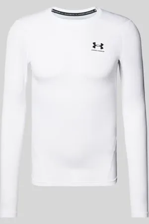 Under Armour Bluzka z długim rękawem i nadrukiem z logo