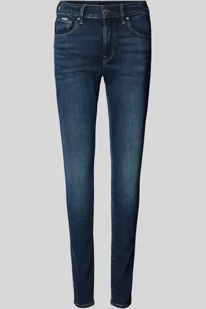 G-Star Jeansy o kroju skinny fit z 5 kieszeniami model ‘3301’