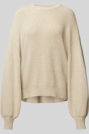 MSCH Sweter z dzianiny z okrągłym dekoltem model ‘Acentia’