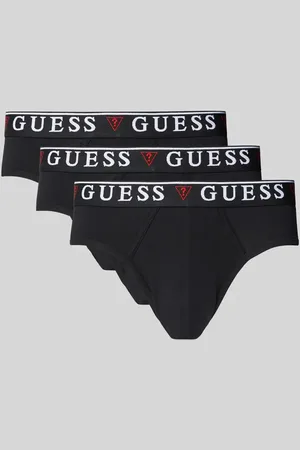 Guess Slipy z elastycznym paskiem z logo model ‘BRIAN’
