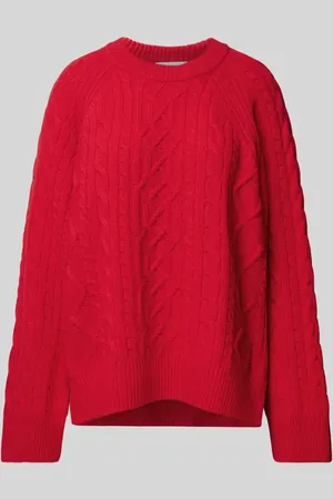 Ivy & Oak Sweter z dzianiny ze ściegiem warkoczowym model ‘KLARINA ANN’