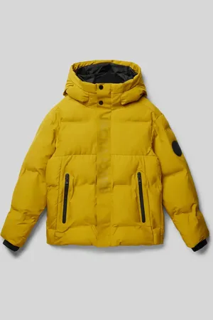 JACK & JONES Kurtka pikowana z nadrukiem z logo model ‘ALPHA’
