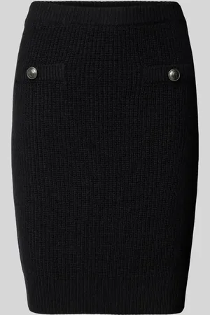 Guess Spódnica z dzianiny z ozdobnymi guzikami model ‘ZYLEE’