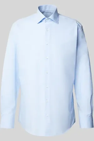 ETERNA Koszula biznesowa o kroju Modern Fit z kołnierzykiem typu kent