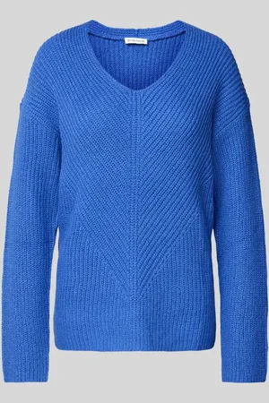 TOM TAILOR Sweter z dekoltem w serek