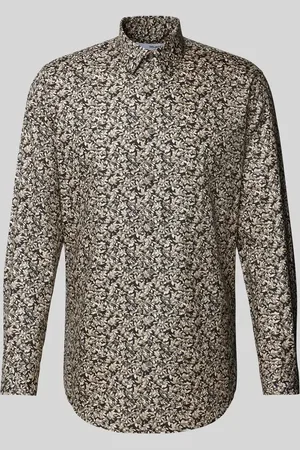 SELECTED Koszula casualowa o kroju slim fit z kołnierzykiem typu kent model ‘ETHAN’