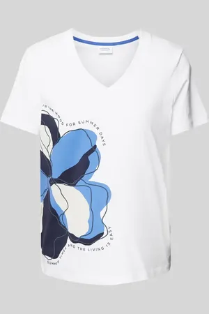 Comma, T-shirt z nadrukowanym motywem