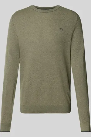 Lerros Sweter z dzianiny z prążkowanymi wykończeniami