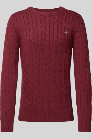GANT Sweter z dzianiny z okrągłym dekoltem
