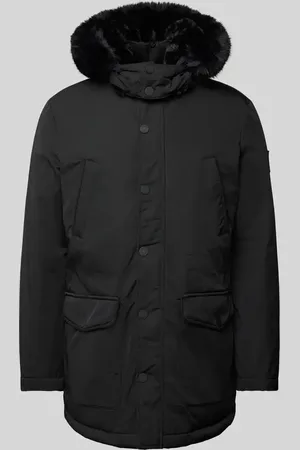 Guess Parka z obszyciem ze sztucznego futra