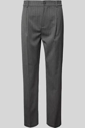 Casual Friday Spodnie o kroju regular fit z wpuszczanymi kieszeniami w stylu francuskim model ‘Marc’