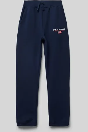 Ralph Lauren Spodnie dresowe z wyhaftowanym logo