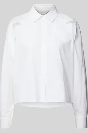 MSCH Bluzka koszulowa o kroju regular fit z mankietami model ‘Amaris’
